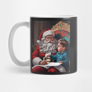 Santa: What's on your list? Mug